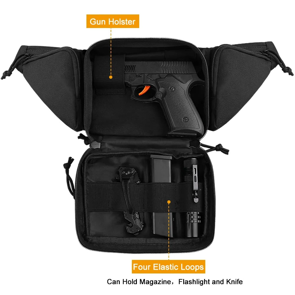 New Outdoor Tactical Multifunctional Storage Belt Bag