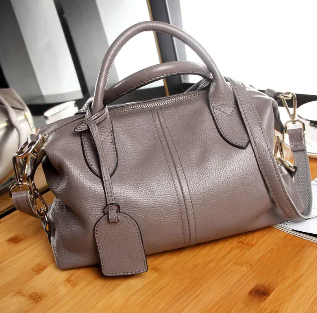 Genuine Leather Retro Handbag