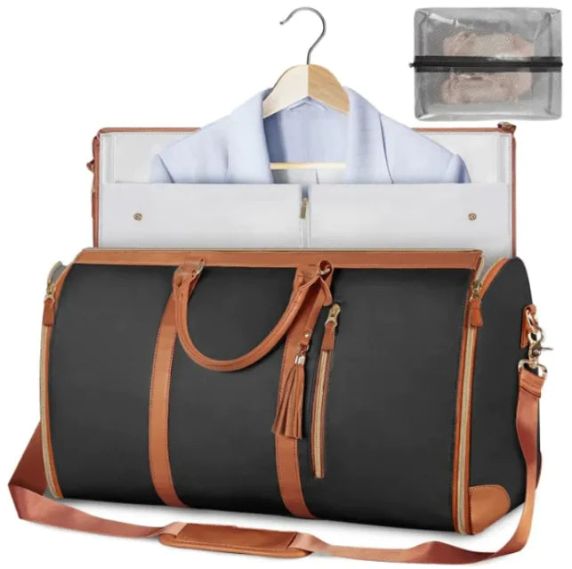 PU Leather Travel Backpack