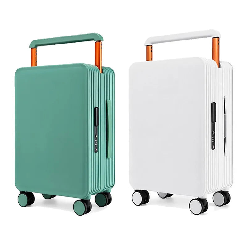 Wide Draw-Bar Large Capacity Suitcase